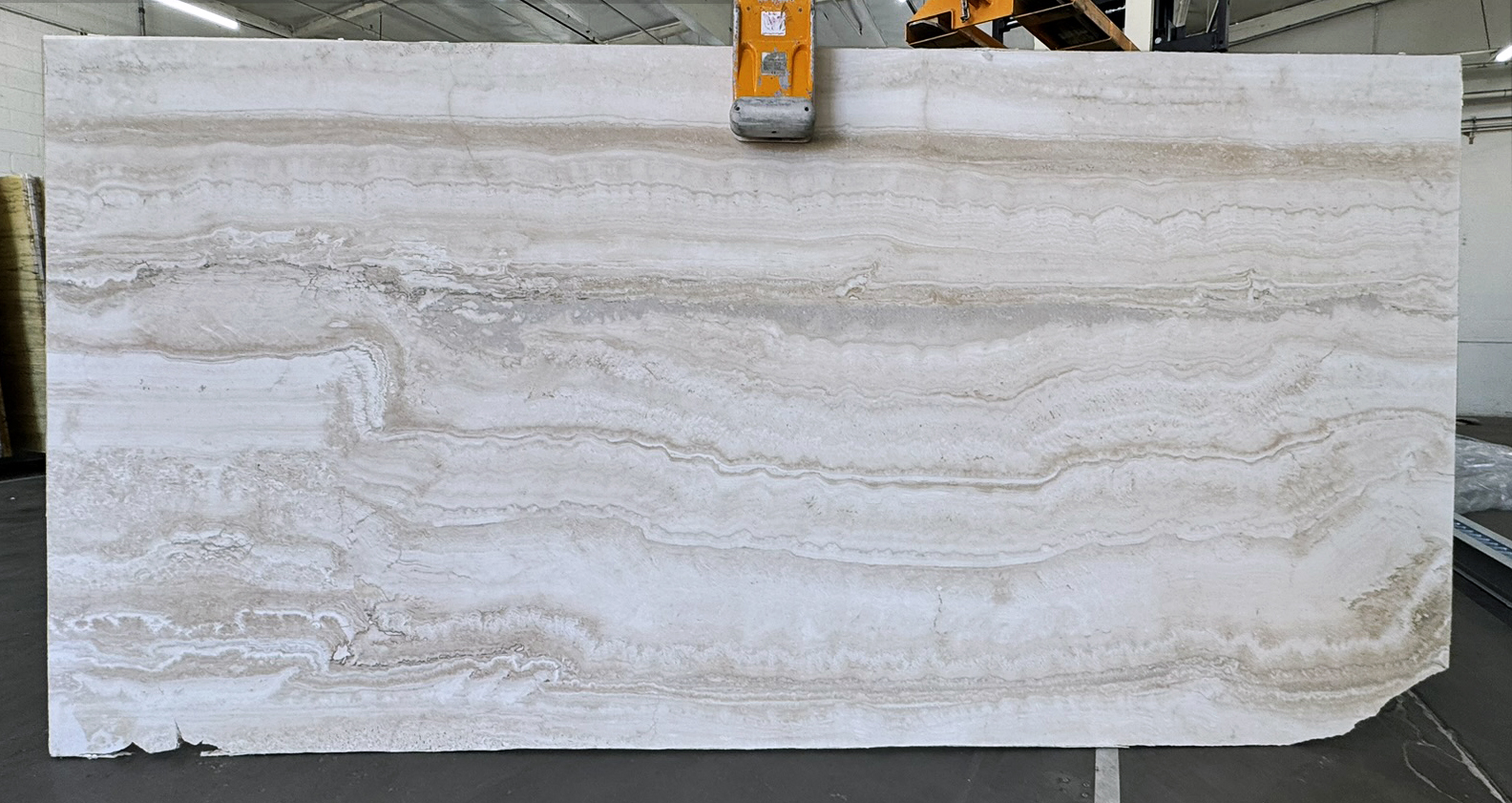 Alabastrino, Vein Cut, Filled, Honed Travertine - The World Of Stone