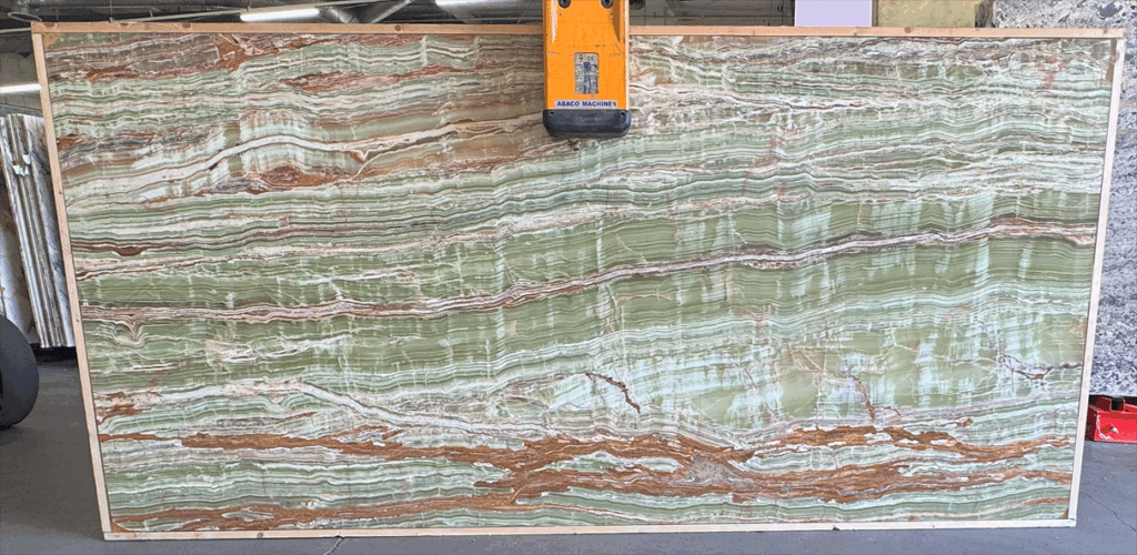 Green Onyx Polished Slab