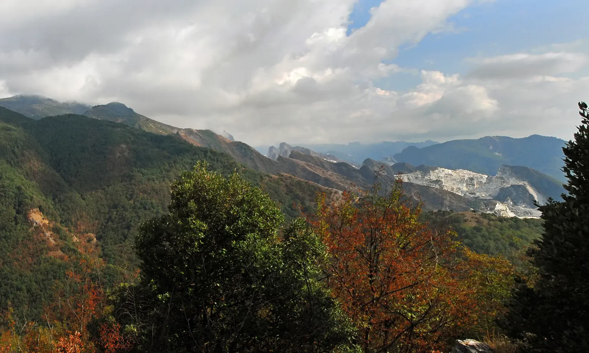 Carrara Quarry Panoramic